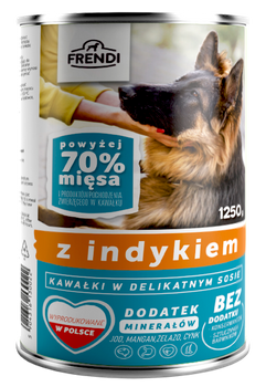 Frendi Piezas en Salsa Suave con Pavo 1250g