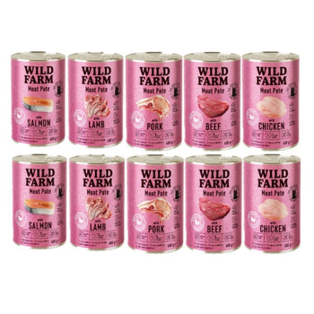 WILD FARM Mezcla de Sabores 10x400g