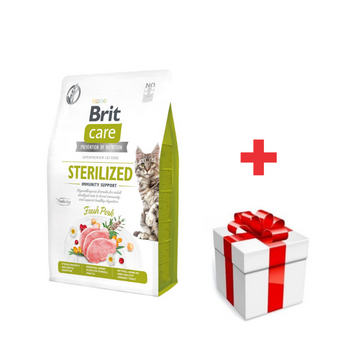BRIT Care Cat Grain-Free Sterilized Inmunity Support 7kg + sorpresa gratis