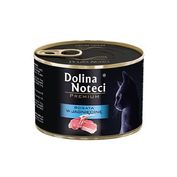 Dolina Noteci Premium para Gatos Rico en Cordero 185g