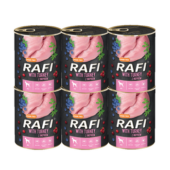 Dolina Noteci Rafi con pavo 6x800g