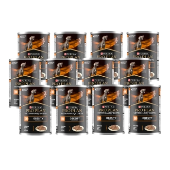 PURINA Pro Plan Dietas Veterinarias OM Control de la Obesidad 12x400g