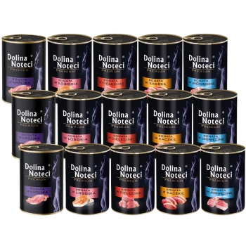 Dolina Noteci Premium para gatos Mezcla de Sabores 15x400g