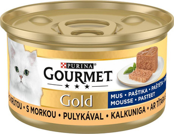 Purina Gourmet Gold Mousse con pavo 85g
