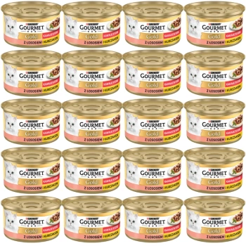 Purina Gourmet Gold Salmón con Pollo en Salsa 72x85g