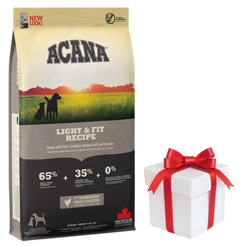 Acana Heritage Light & Fit Perro 11.4kg + ¡Sorpresa GRATIS para el perro!