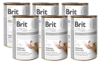 Brit Green Free Veterinary Diet Perro Articulaciones y Movilidad Arenque con Guisantes 6x400g