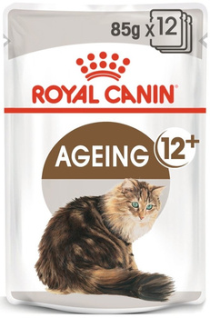 ROYAL CANIN Ageing +12 12x85g comida húmeda en salsa para gatos maduros