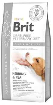 Brit Grain Free Veterinary Diet Perro Articulaciones y Movilidad Arenque con Guisantes 12kg