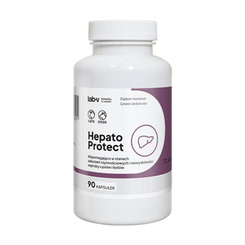 LAB-V Hepato Protect - Apoyo de la función hepática para perros y gatos 90 cápsulas