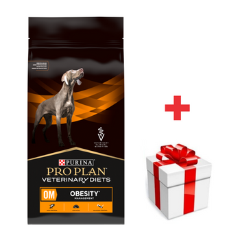 PURINA Pro Plan Veterinary Diets OM Obesity Management 12kg + sorpresa gratis