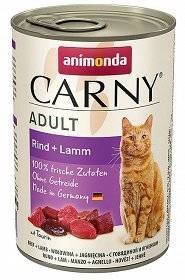 Animonda Cat Carny Adulto Ternera y Cordero 400g
