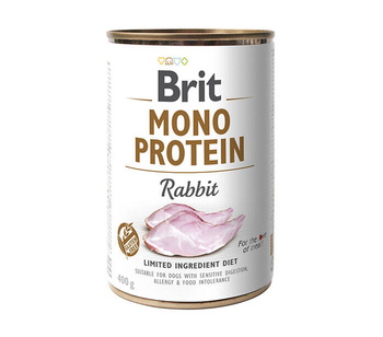 BRIT MONO PROTEIN RABBIT 6x400g