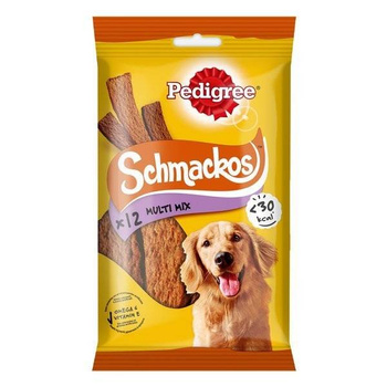 Pedigree Schmackos Golosina para Perro Adulto con Carne 86g