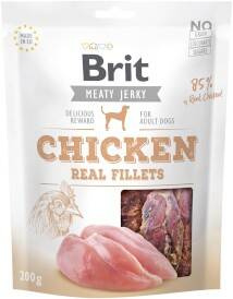 BRIT Jerky Snack Filetes de Pollo 200g