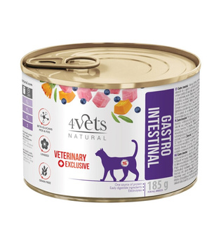 4Vets para gatos Gastro Intestinal 185g