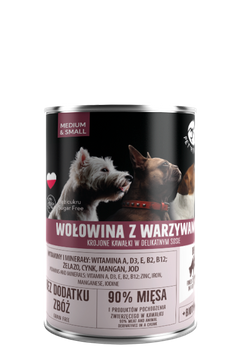 PetRepublic Ternera con Verduras en Salsa Delicada 400g