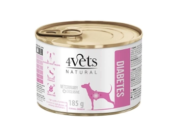 4Vets Diabetes para perros 185 g