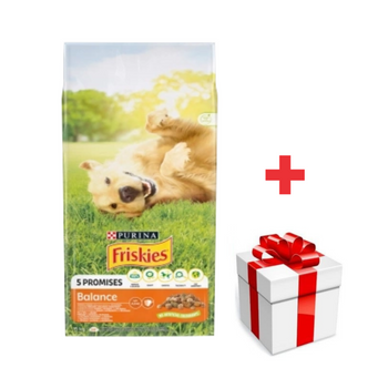 PURINA Friskies Balance 15kg + ¡Sorpresa para el Perro GRATIS!
