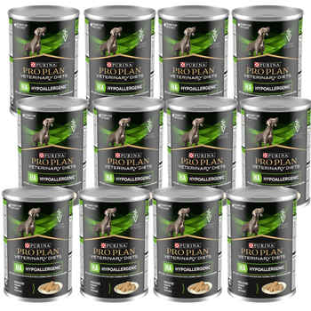 PURINA Veterinary PVD HA Mousse Hipoalergénico 12x400g