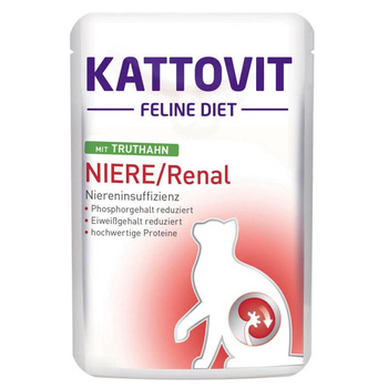 Kattovit Niere/Pavo relleno 85g