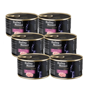 DOLINA NOTECI Premium Esterilizado para gatos rico en pavo 6x185g