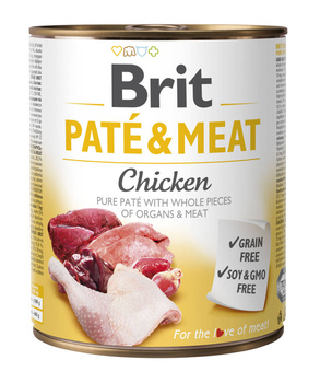Brit Pate & Carne con Pollo 800g