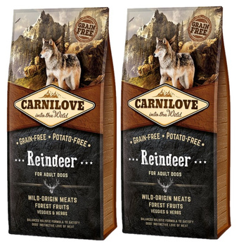 Carnilove Reno para Adulto 2x12kg