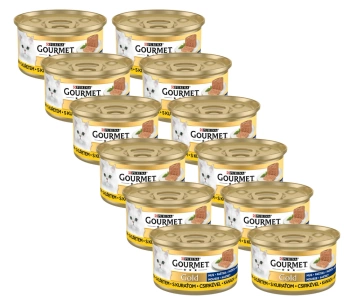 Purina Gourmet Gold Mousse con Pollo 12x85g