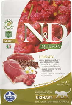 Farmina N&D Quinoa Felino Urinario Pato 300g