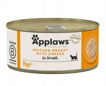 APPLAWS Pechuga de Pollo con Queso en Caldo 70g