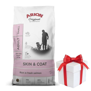 ARION Original Skin & Coat Adult Small 7kg +¡Sorpresa gratis para tu perro!