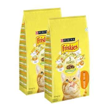 PURINA Friskies Pollo y Verduras 2x10kg