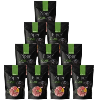DOLINA NOTACI Piper para perros con venado y calabaza 10x500g