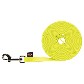 Correa de adiestramiento reflectante TRIXIE Easy Life, 5m/13mm, amarillo neón