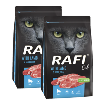 Dolina Noteci Rafi Cat Pienso Seco con Cordero 2x7kg