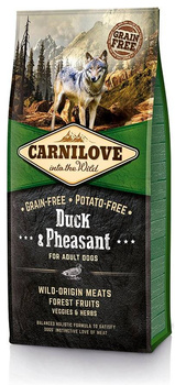 Carnilove Pato y Faisán Para Adultos 12kg + ¡Sorpresa para el Perro GRATIS!