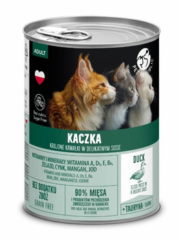 PetRepublic trozos en salsa con pato 400g para gatos