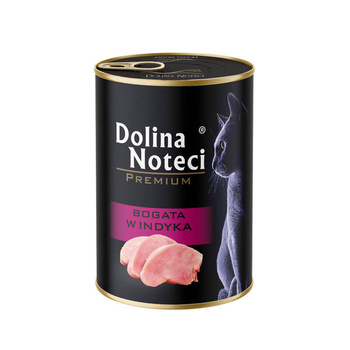 Dolina Noteci Premium para gatos rico en pavo 400g