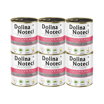 Dolina Noteci PREMIUM rica en ternera con guisantes 6x800g -2% taniej w zestawie