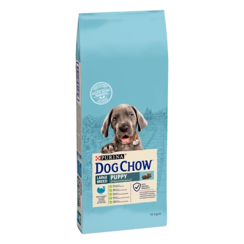 Purina Dog Chow Cachorro de raza grande con pavo 14kg