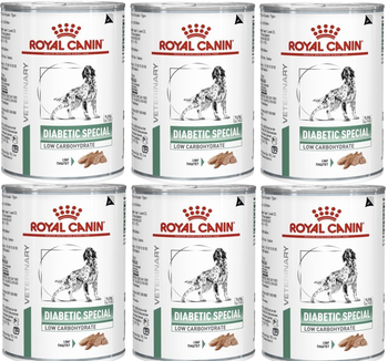 ROYAL CANIN Especial Diabéticos Bajo en Carbohidratos 6x410g