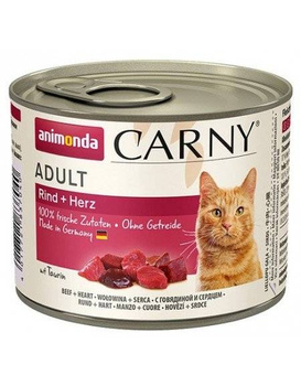 Animonda Gato Carny Adulto Carne y Corazones 12x200g