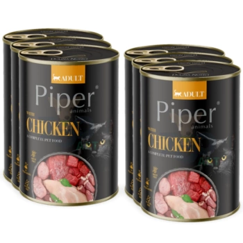 DOLINA NOTECI Piper para gatos con pollo 12x400g