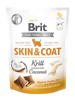 Brit Care Dog Snack Funcional Skin&Coat Krill 150g
