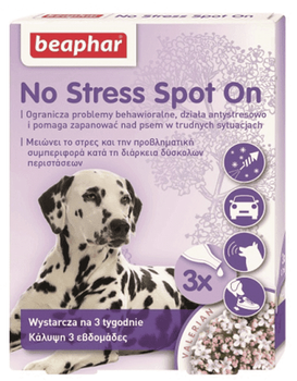 BEAPHAR No Stress Spot On Para Perros 3x0.7ml