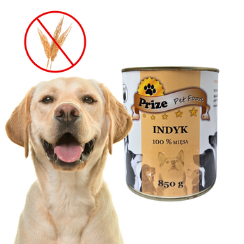 Prize Comida Húmeda para Perros Pavo 100% 850g