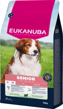 EUKANUBA Mature&Senior Small & Medium Breeds Cordero y arroz 12 kg