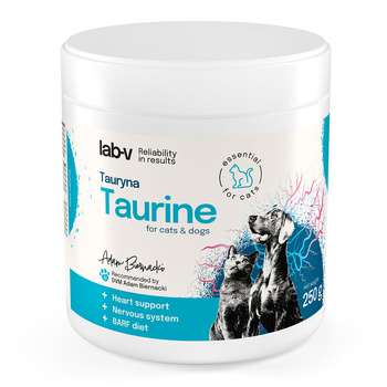 Lab-v Taurina - Apoyo clave para el corazón, la visión y el sistema nervioso 250 g