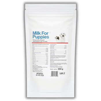 LAB-V Milk For Puppies - sustituto de leche para cachorros 200g